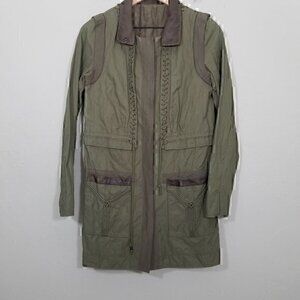Elie Tahari Olive Green Jacket Size XS